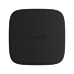 Quadratisches, schwarzes Gerät mit der Aufschrift "AJAX" in der Mitte.