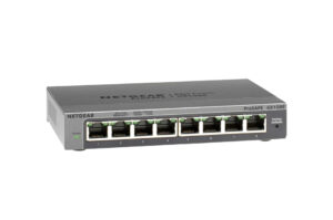 Netgear ProSAFE GS108E, ein 8-Port-Gigabit-Ethernet-Switch