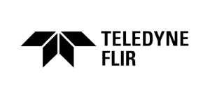 Teledyne FLIR Logo – Hersteller für Wärmebild- und Videoüberwachung