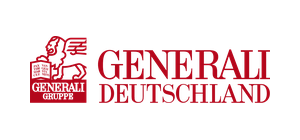 Logo von Generali Deutschland mit rotem Löwenwappen und Schriftzug „GENERALI DEUTSCHLAND“