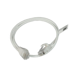 TELENOT ZUE2 RJ45-Patchkabel 1 m – Cat. 6A, 10-Gbit-Ethernet, halogenfreier TPE/LSZH-Mantel