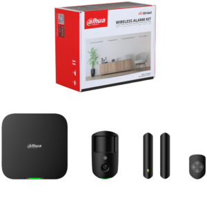 Dahua DHI-ART-ARC3800H-03-FW2(868)-B Funk-Alarmzentralen-Set mit 150 Meldelinien, 4G/LTE und 868-MHz-Funk