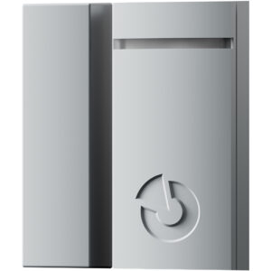 JABLOTRON JA-155M-GR Funk-Magnetkontakt mit 868,1 MHz, EN 50131 Grad 2 und CR2032-Batteriebetrieb