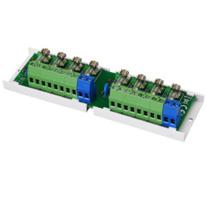 AWZ598 Sicherungsmodul zur Stromverteilung – 2 Eingänge, 8 Ausgänge, 10–30 V DC