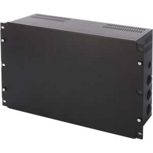 RAWO7 19 Rackgehäuse – 7U, Metall, schwarz