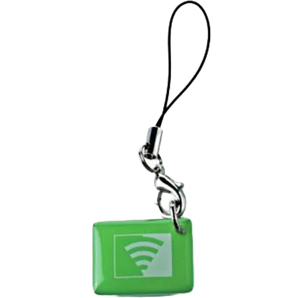 IQKP-TAGS Mini-Prox RFID-Schlüsselanhänger, 4er-Set, Kunststoffgehäuse