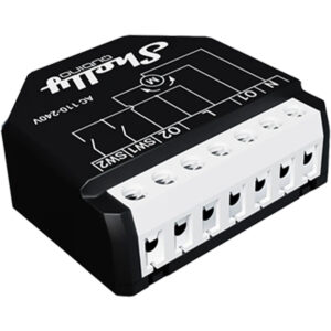 Shelly QNSH-001P10EU Rollladensteuerung für Unterputz – Z-Wave, bidirektionaler Funk, 110–240 V AC