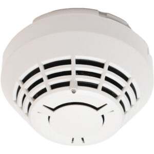 KE-DP3021W optisch-thermischer Rauchmelder für Brandmeldezentralen, 360°-Erfassung, IP20, 17–29 V DC