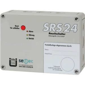 TRS-24-5 Rauchschalter für Brandmeldeanlagen – 230 V AC, IP42, integrierte LED