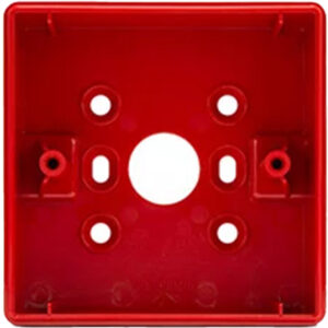 ROP-BS Montagebox aus Kunststoff für Aufputzmontage, rot
