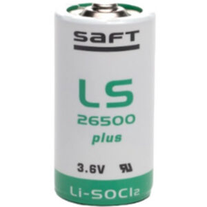Saft LS26500 Lithium-Batterie mit 3,6 V und 7,7 A