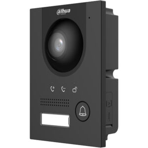 Dahua DHI-VTO2202F-P-S3-B 2-Draht-IP-Video-Türsprechstelle mit 2 MP, IP65 und IK07