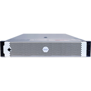 IP-Rekorder, 10x SATA, 24 TB verbaut, NDAA, 2U, schwarz