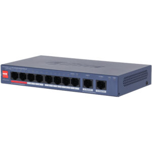 Dahua DH-CS4010-8GT-110-V2 PoE-Switch mit 10 Ports, 8 PoE-Ports und 110 W PoE-Budget