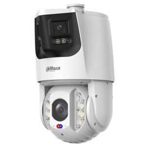 Dahua DH-SDT6E425-8P-MB-A-PV1-0280 IP-Dual-Lens-Panorama-PTZ-Dome-Kamera mit 8/4 MP, 25-fach optischem Zoom und 250 m IR-Reichweite
