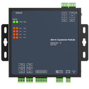 Dahua DHI-HY-AM08E Alarm-Erweiterungsmodul mit 8 Alarmeingängen, 8 Alarmausgängen und 9–36 V DC