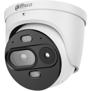 Dahua DHI-TPC-DF1241-TB7F6-DW-S8-V1 IP-Thermal-Eyeball-Kamera mit 4 MP, 256 × 192 Wärmebildauflösung und Temperaturmessung