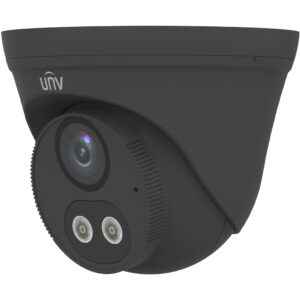 Uniview IPC3618LB-ADF28K-DL-BLACK IP-Eyeball-Kamera mit 8 MP, 30 m IR-Nachtsicht und IP67