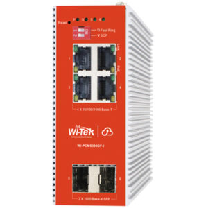 WI-PCMS306GF-I(V2) PoE-Switch mit 4 PoE-Ports, 2 SFP-Ports und 120 W PoE-Budget