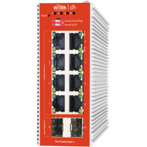 WI-PCMS310GF-I V2 PoE-Switch mit 8 PoE-Ports, 2 SFP-Ports und 120 W PoE-Budget
