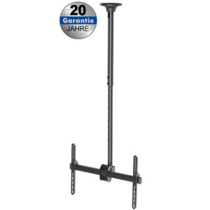 HD 3 Bildschirm-Deckenhalterung für 37–70 Zoll, höhenverstellbar, 50 kg Traglast