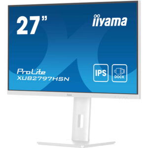 iiyama XUB2797HSN-W2 27-Zoll-LED-Monitor mit Full HD (1920 × 1080), HDMI und RJ45-Anschluss