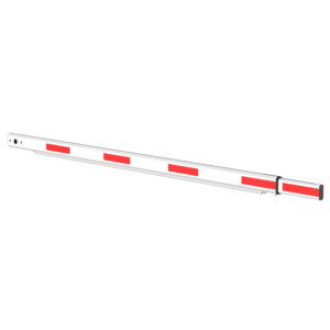 Dahua IPMECD-S-L-M2745 beidseitige Teleskoparm-Schranke, 2,7–4,5 m Armlänge, integrierte LED, Betriebstemperatur −40 bis +70 °C