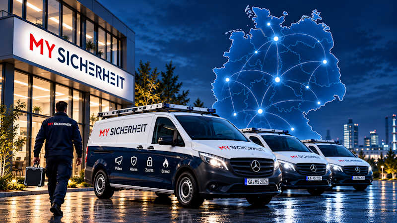 Deutschlandweite Vernetzung mehrerer Unternehmensstandorte durch zentral verwaltete Cloud-Videoüberwachung