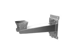 Metallwandhalterung mit dreieckigem Trägerarm und Befestigungslöchern.