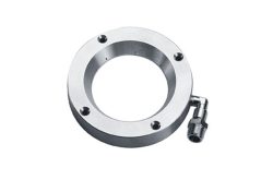 Vorderflansch mit Luftbarriere, mit getempertem Glas