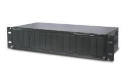 Medienkonverter Rack, 15 Slots, 19", 2,4HU, 230VAC