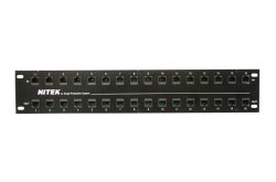 Überspannungsschutz für PoE+/ non-PoE Geräte, 16 Port, Gigabit, 2HE