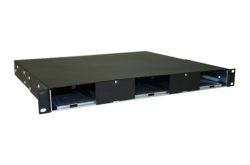 Baugruppenträger 19" für für 5x UTP Link Module, incl. Netzgerät 230V, 1HE