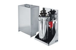 Wassertank, 10l, Handpumpe, Solenoidventil, bis 20m, 24V, für Videotec Maximus