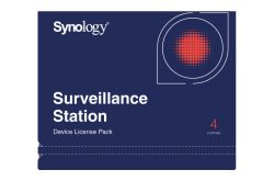 Freischaltcode, 4 Kamera Lizenzen, für Synology Surveillance Station