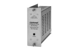 Ein ComNet-Kommunikationsnetzwerkgerät mit der Aufschrift "C1PS Card Cage Power Supply".
