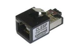 Ein Ethernet-Kabeladapter mit der Aufschrift "CLESP".