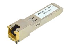 SFP-Modul mit der Aufschrift "comnet CL-SFP1 10Mbps Local".