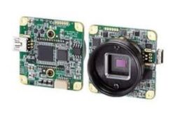 Mini-USB S/W-Platinenkamera 1280x960, 1/3"", Lens-Mount, gerader USB-Anschluss