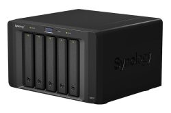 Expansionseinheit , 5-Bay, ohne HDD, Hotswap, eSATA, für Synology NAS