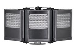 LED Infrarot-Scheinwerfer, pulsed, 66W, bis 660W, 850nm, 72 LEDs, variable Linse