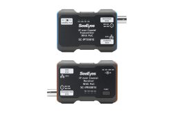 Medienkonverter Set, 1-Kanal, Ethernet über Koax, Sender, Empfänger, PoE, 1,8km