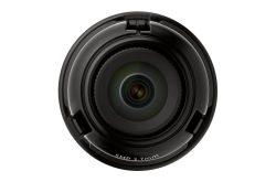 Eine Kameraobjektivansicht von vorne, mit der Beschriftung "5MP 3.7mm".
