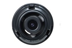 2MP, 3,6mm Kameraobjektiv in Nahaufnahme.