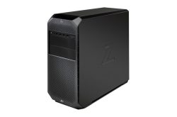 Ein schwarzes Desktop-Computergehäuse mit dem Buchstaben "Z" an der Seite.