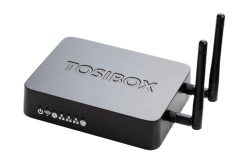 TOSIBOX Lock 150, Hardware für Ferneinwahl, Netzkabel mit EU Stecker