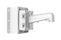 Halterung, Eckmontage, Anschlussbox, weiß, für Hikvision Domes