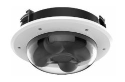 1/2,7" Netzwerk Multisensor Kamera, Tag/Nacht, 2560x1920, 2,8-8mm, Panorama, Einbau