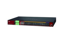Gigabit Switch, managed, 24x SFP, 4x RJ45 shared, 4x SFP+ 1/10G
