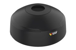 Schwarzes Gehäuse mit der Aufschrift "Axis" auf der Seite.